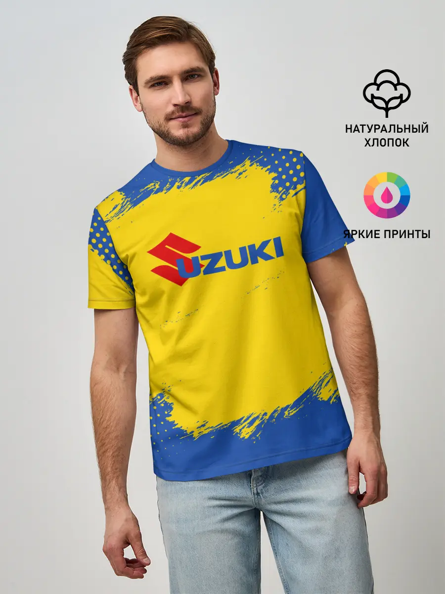 Мужская базовая футболка / Suzuki | Сузуки