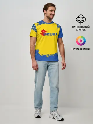 Мужская базовая футболка / Suzuki | Сузуки