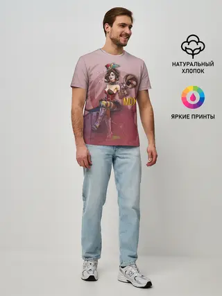 Мужская базовая футболка / Mad Moxxi