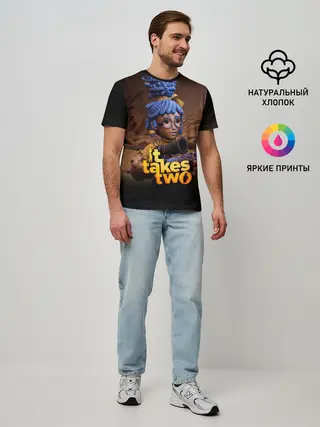 Мужская базовая футболка / It Takes Two | Мэй