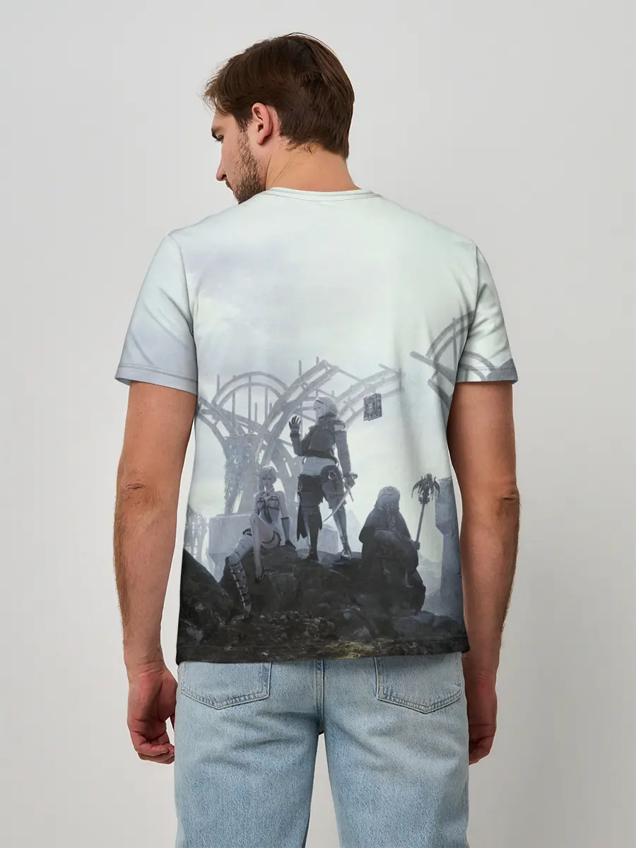 Мужская базовая футболка / NieR Replicant