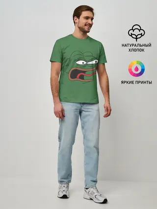 Мужская базовая футболка / Pepe skin