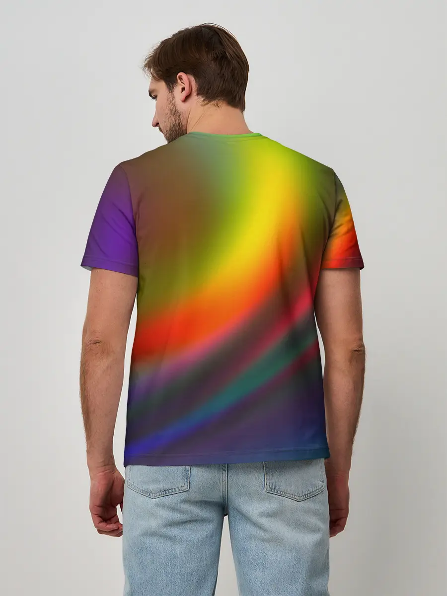 Мужская базовая футболка / ГРАДИЕНТ