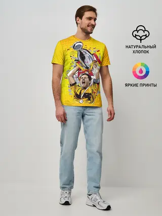 Мужская базовая футболка / Iker Casillas