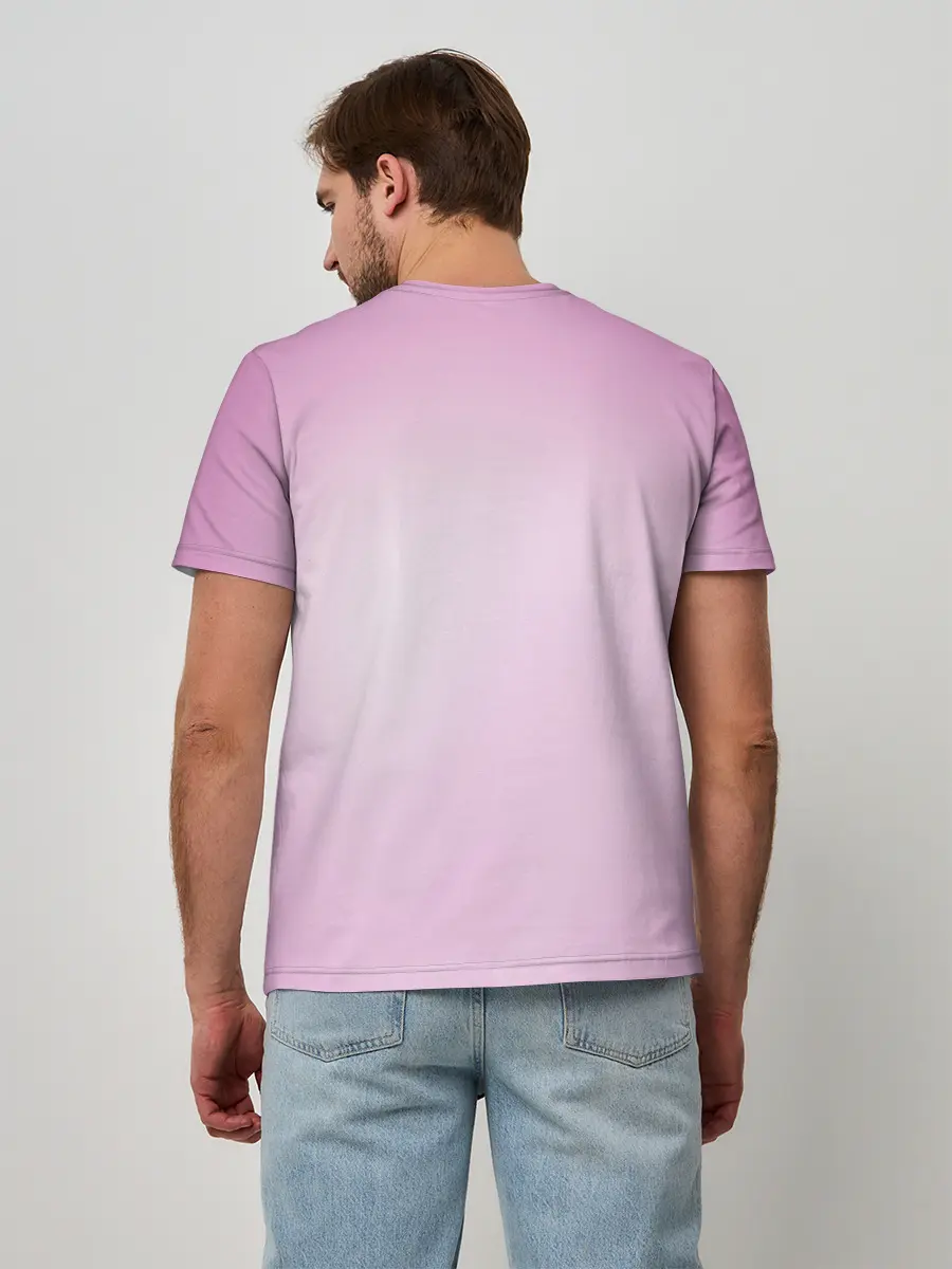 Мужская базовая футболка / ноль два голенькая