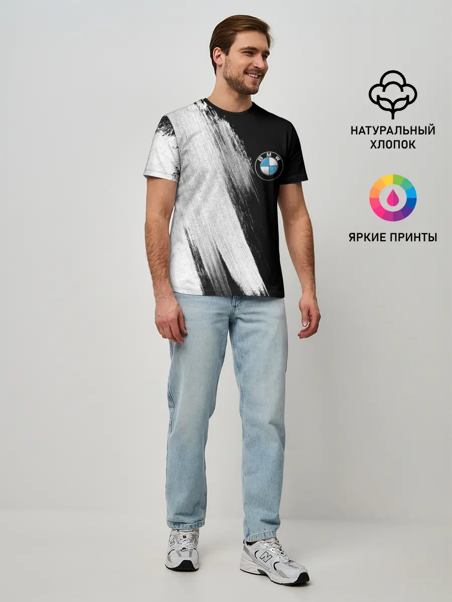 Мужская базовая футболка / BMW