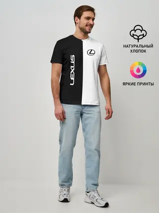 Мужская базовая футболка / Lexus