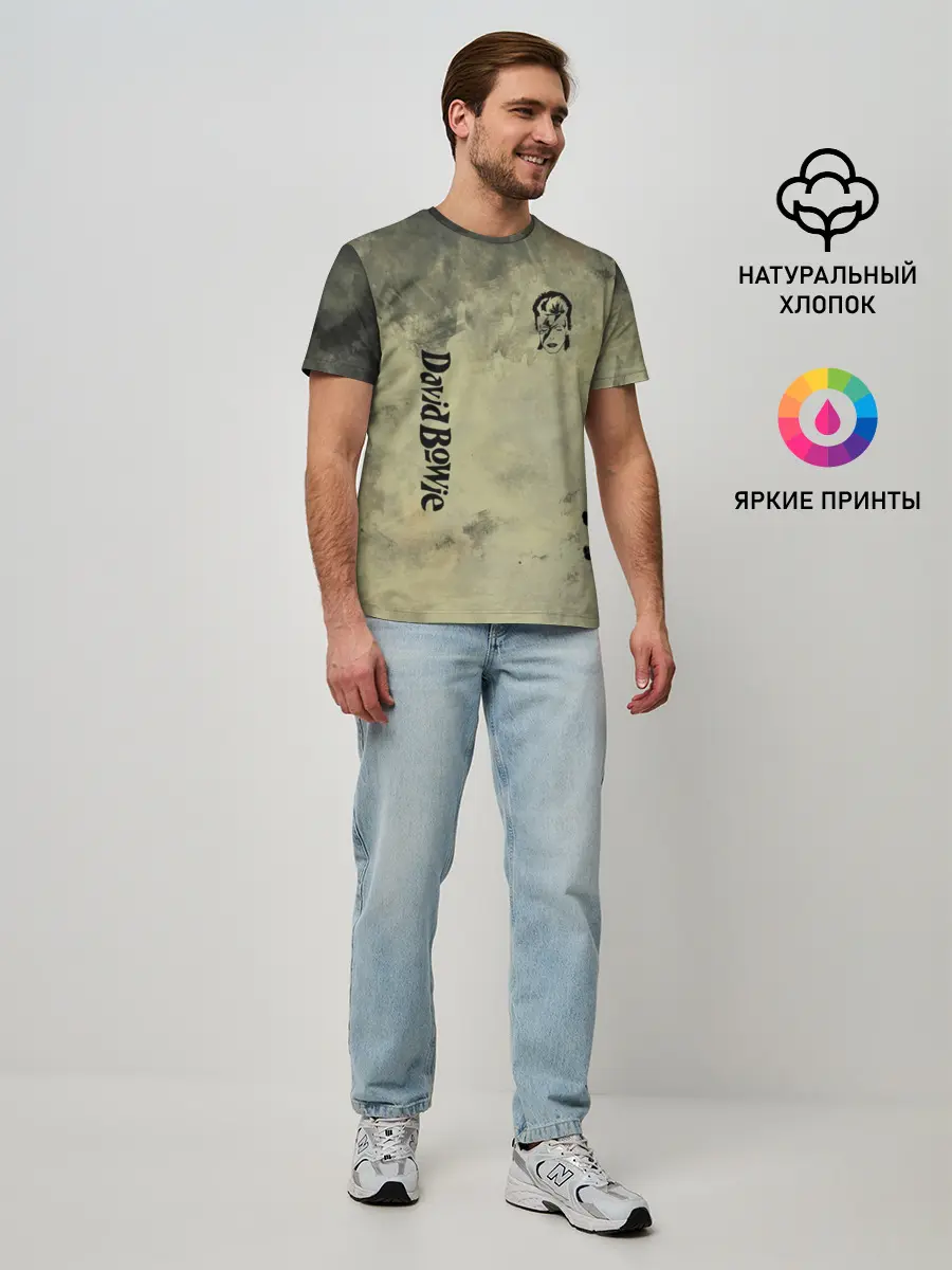 Мужская базовая футболка / David Bowie