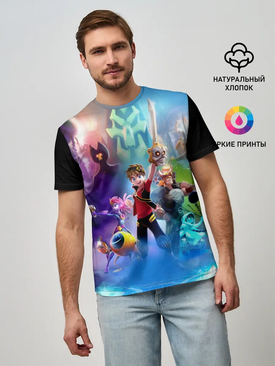 Мужская базовая футболка / Zak _