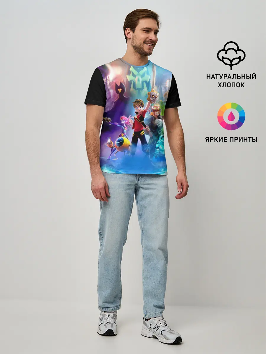 Мужская базовая футболка / Zak _