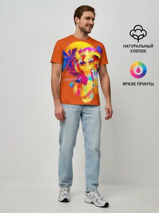 Мужская базовая футболка / My little pony