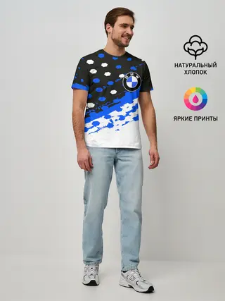 Мужская базовая футболка / BMW
