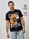 Мужская базовая футболка / Crazy Like a Fox