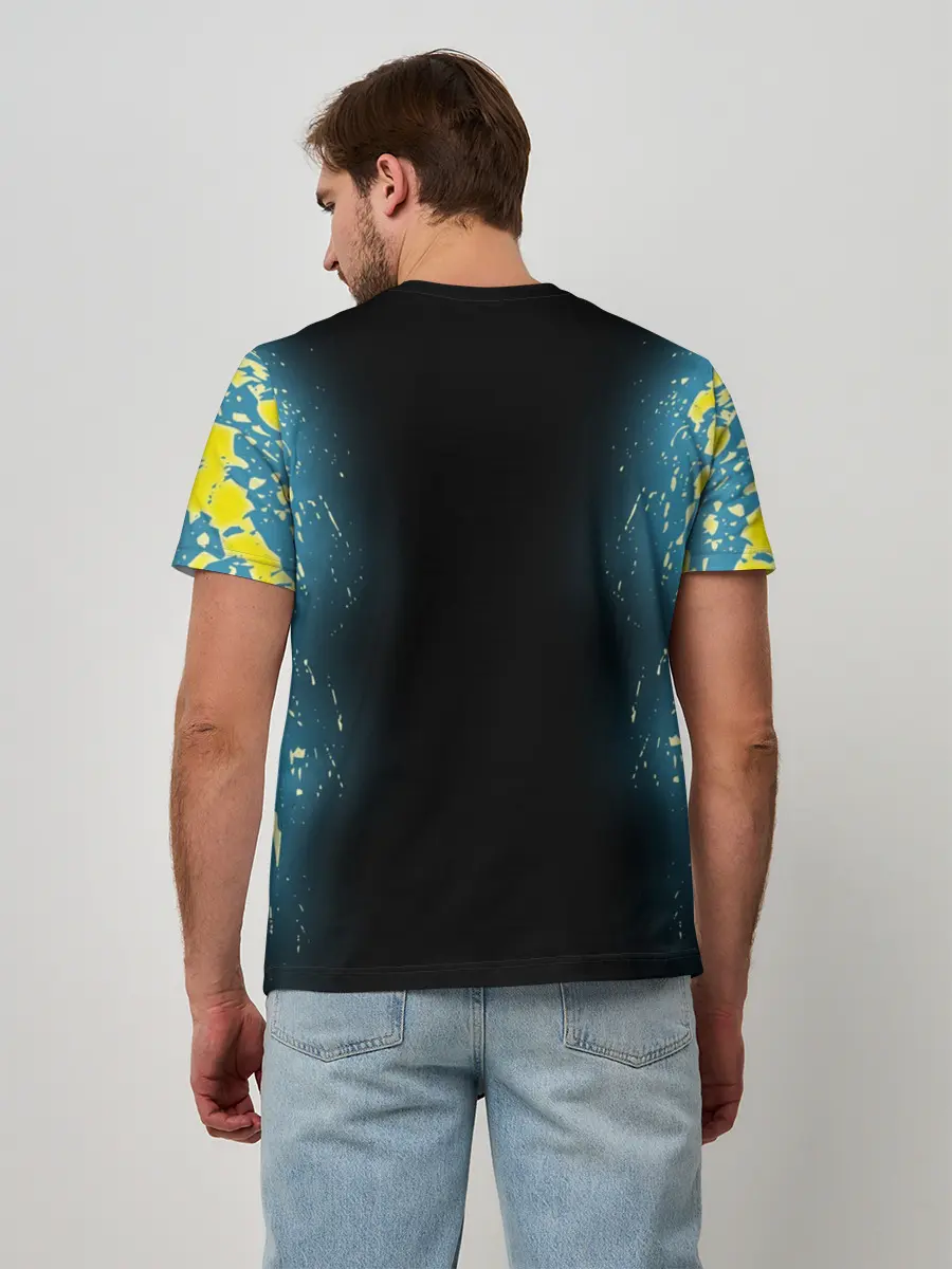 Мужская базовая футболка / CYBERPUNK 2077 | КИБЕРПАНК 2077