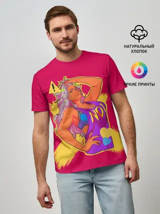 Мужская базовая футболка / Nikaido