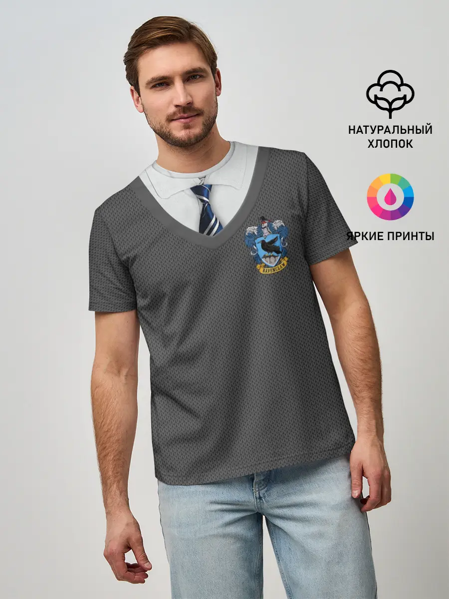 Мужская базовая футболка / Форма Когтеврана