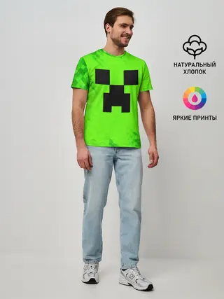 Мужская базовая футболка / MINECRAFT