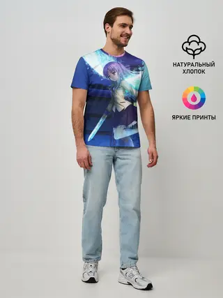 Мужская базовая футболка / Крылья