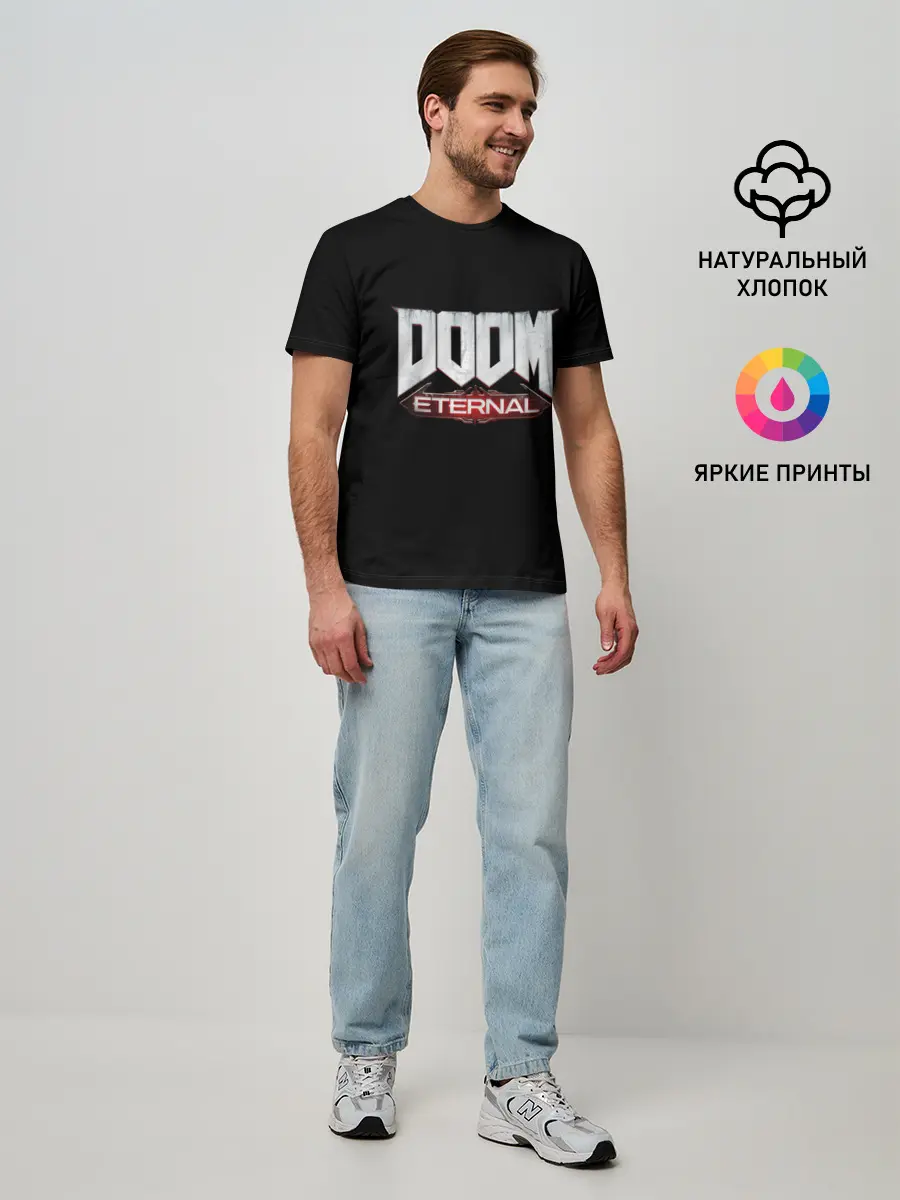 Мужская базовая футболка / Logo+