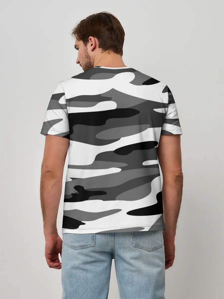 Мужская базовая футболка / Камуфляж Sabaton