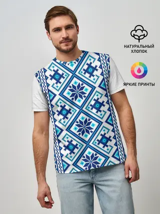 Мужская базовая футболка / русь