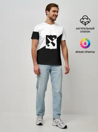 Мужская базовая футболка / DOTA2