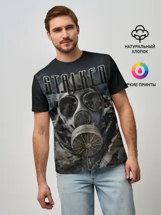 Мужская базовая футболка / S.T.A.L.K.E.R.