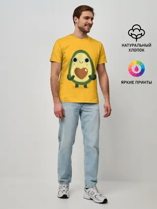 Мужская базовая футболка / AVOCADO
