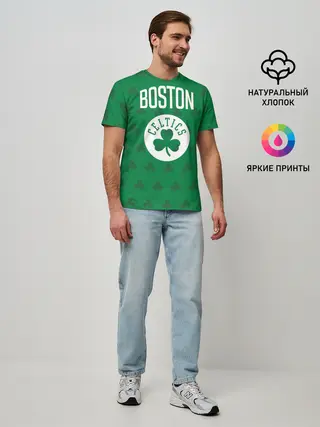 Мужская базовая футболка / Boston Celtics