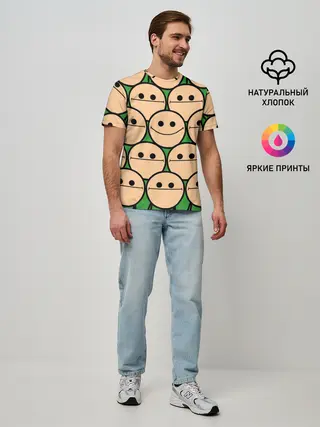 Мужская базовая футболка / Cyanide & Happiness | Face Sure