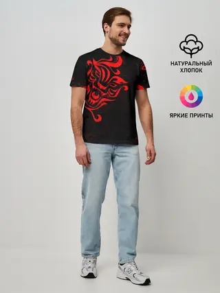 Мужская базовая футболка / КАЗУТОРА ХАНЕМИЯ | ВАЛЬХАЛЛА