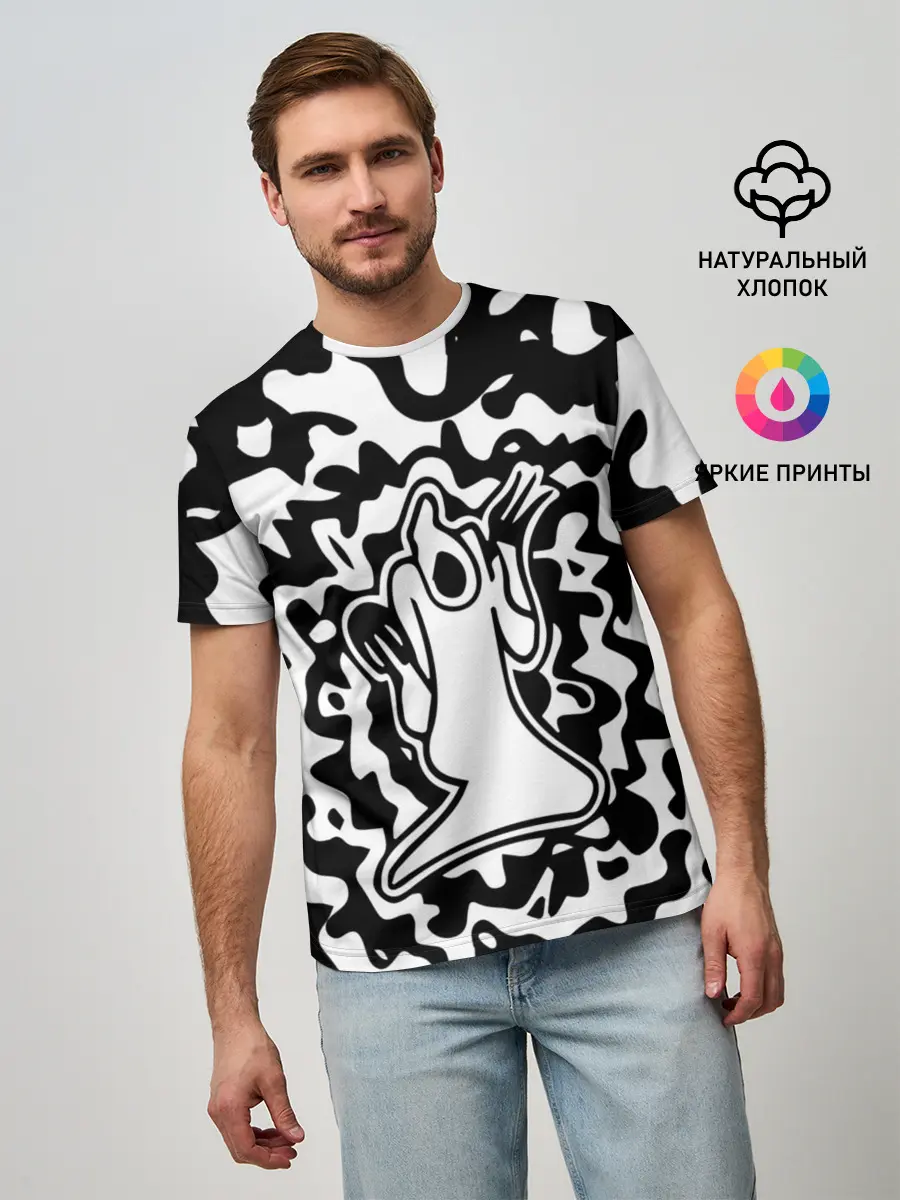 Мужская базовая футболка / HAUNTED FAMILY