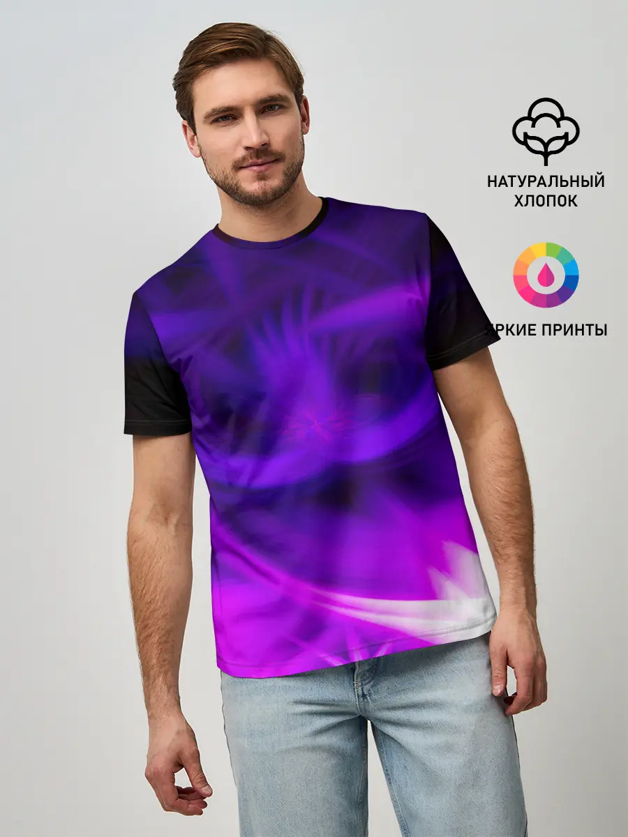 Мужская базовая футболка / Among The Voids