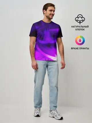 Мужская базовая футболка / Among The Voids