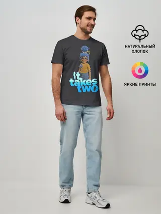 Мужская базовая футболка / It Takes Two Мэй