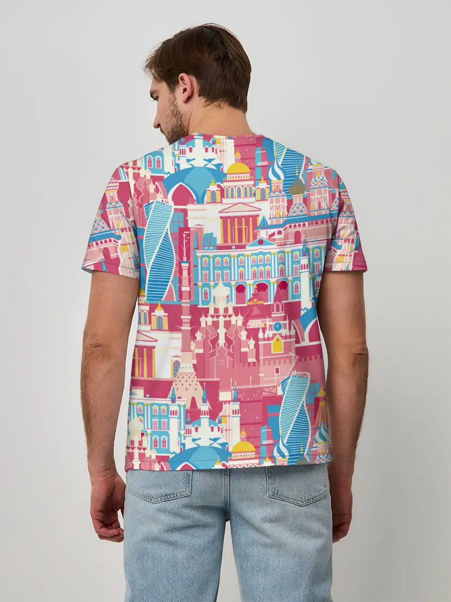 Мужская базовая футболка / Москва