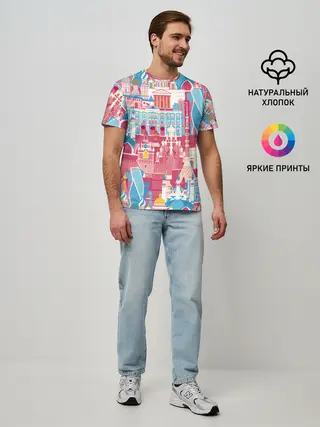 Мужская базовая футболка / Москва