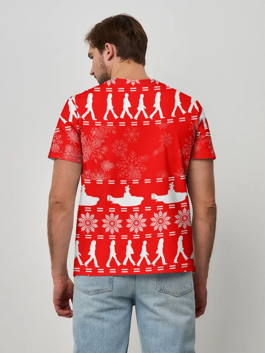 Мужская базовая футболка / The Beatles