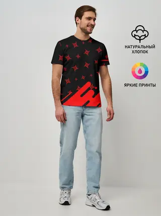 Мужская базовая футболка / METALLICA / МЕТАЛЛИКА