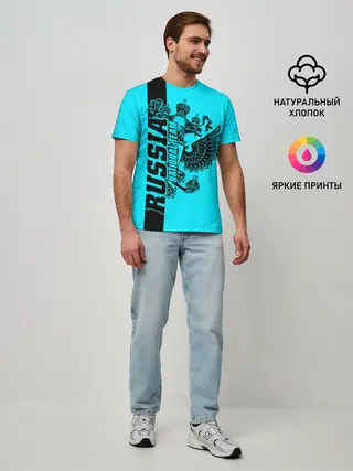 Мужская базовая футболка / Russia national team