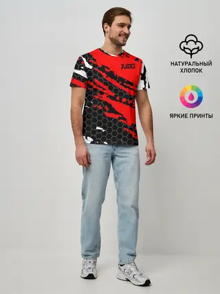 Мужская базовая футболка / Judo