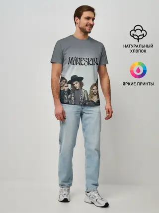 Мужская базовая футболка / Maneskin