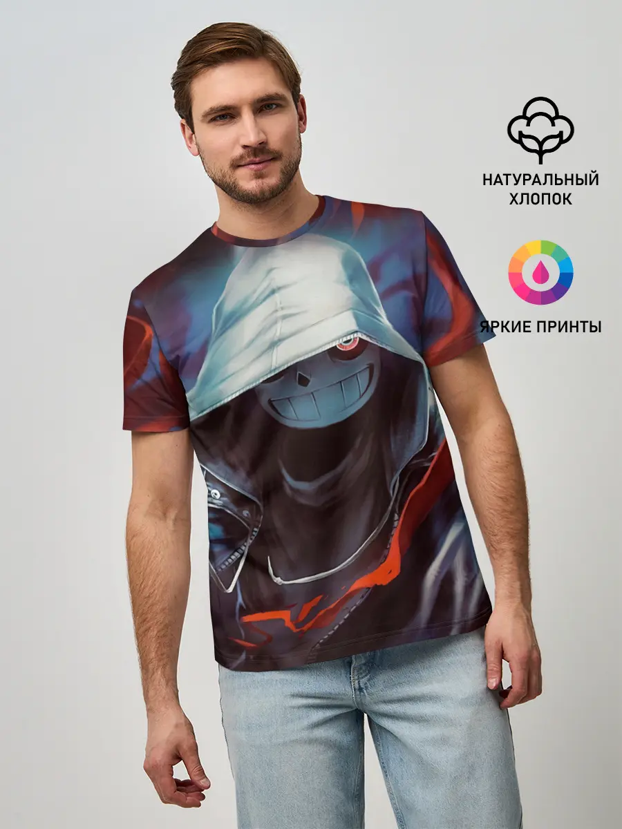 Мужская базовая футболка / UNDERTALE | АНДЕРТЕЙЛ