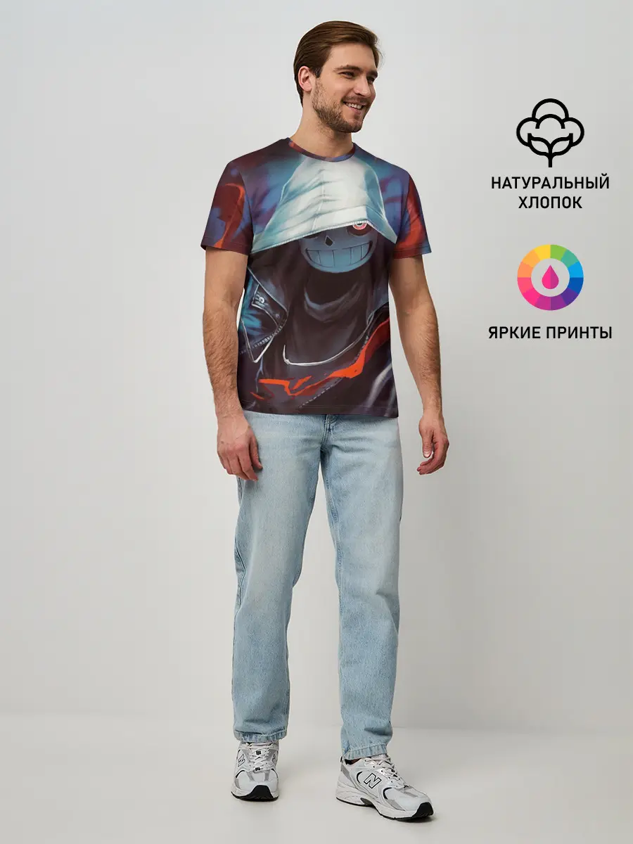 Мужская базовая футболка / UNDERTALE | АНДЕРТЕЙЛ