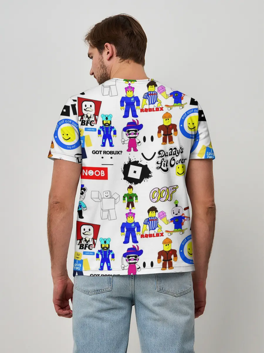 Мужская базовая футболка / ROBLOX