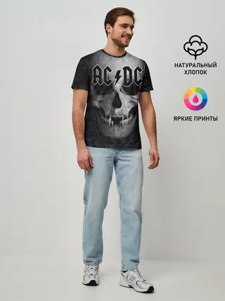 Мужская базовая футболка / AC/DC