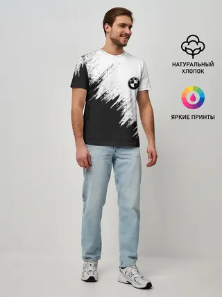 Мужская базовая футболка / BMW