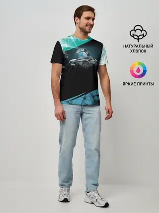 Мужская базовая футболка / BMW