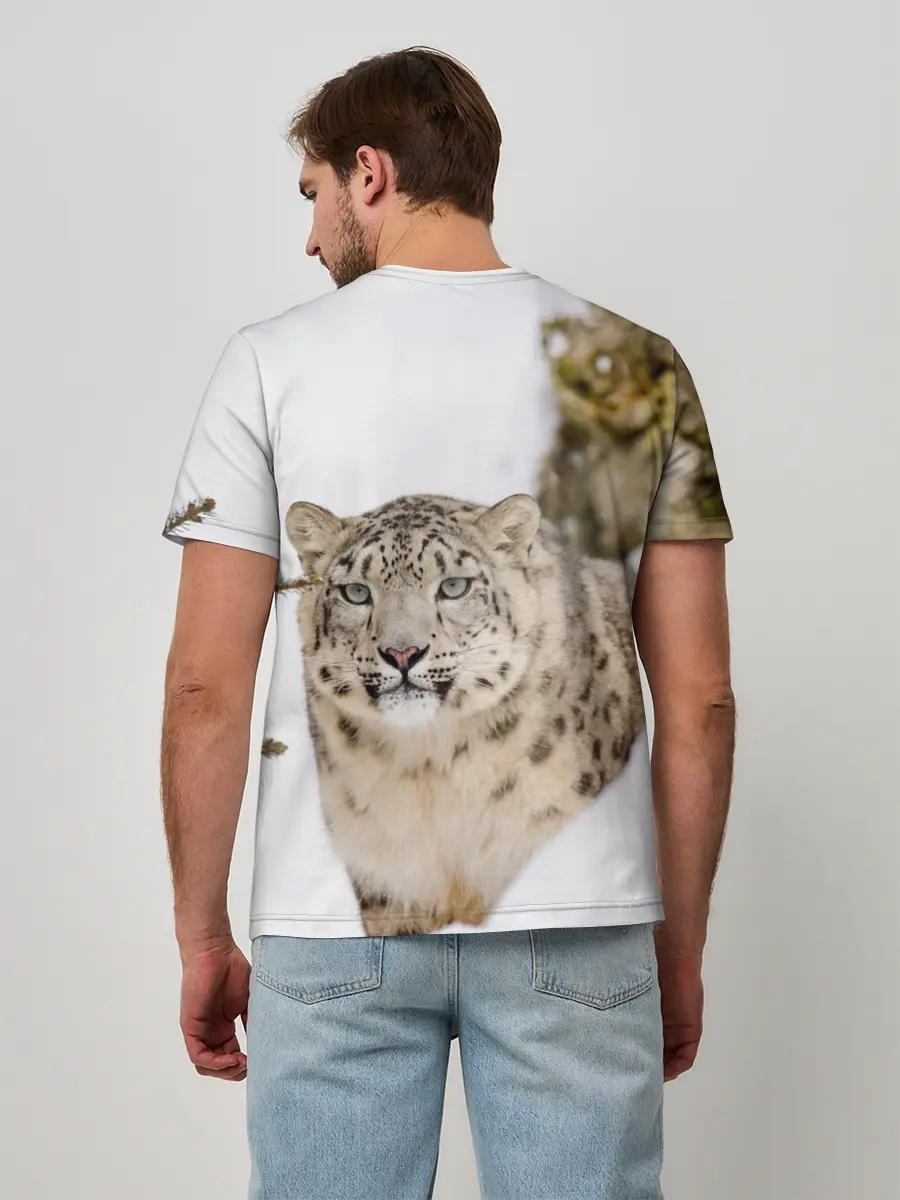 Мужская базовая футболка / Ирбис