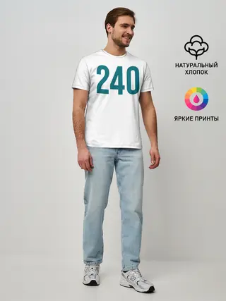 Мужская базовая футболка / Squid game - Чи Ён 240